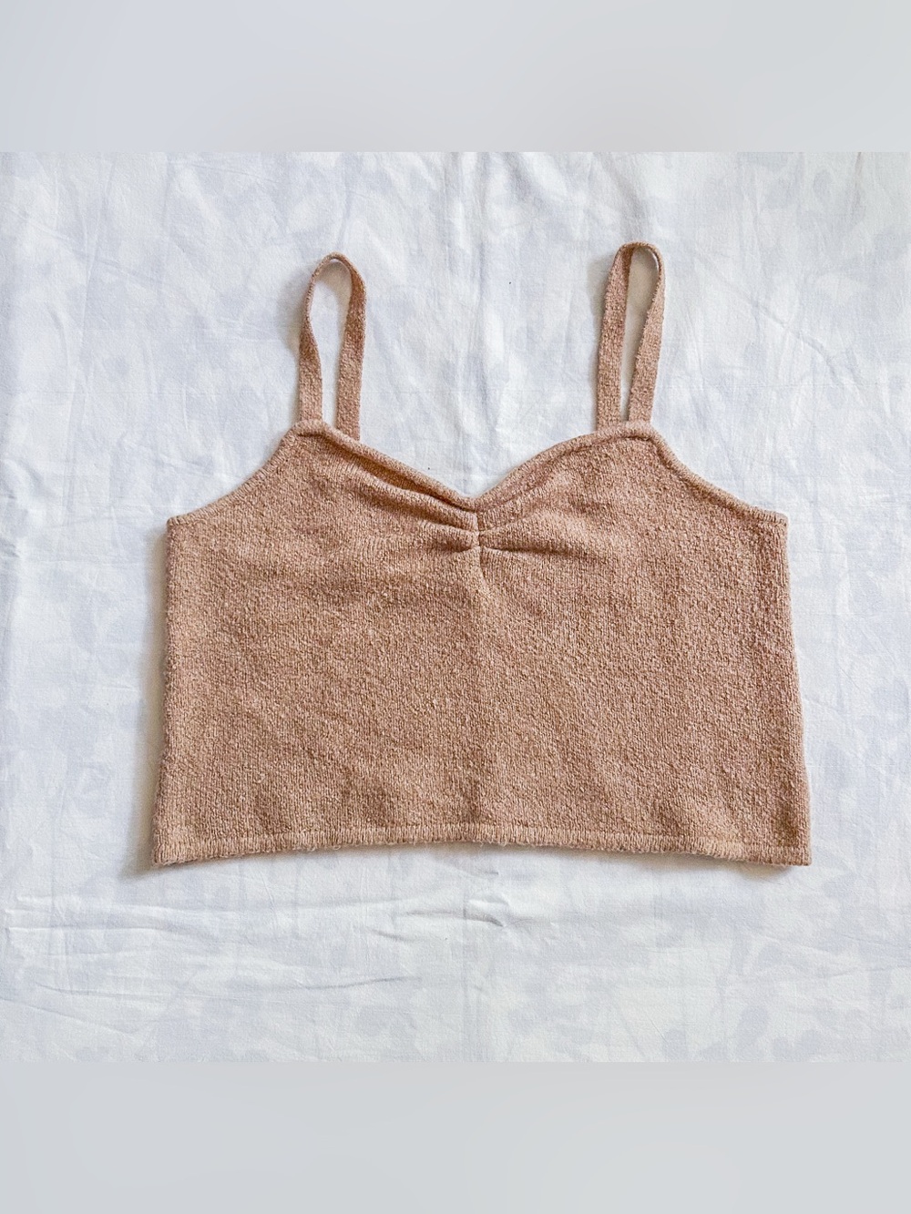 Madewell Mapleton Crop Sweater Tank (Size: L)